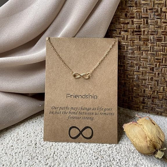 5 Pcs Combo Latest Stylish Infinity Butterfly Pearl Necklace Jewellery Set for Women