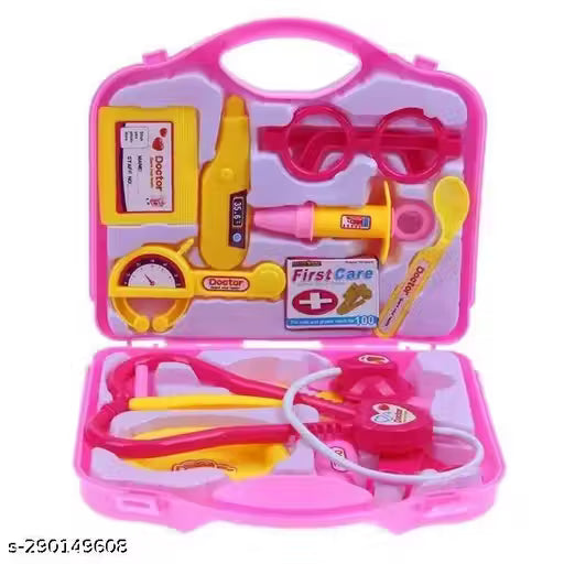 Doctor Play Set Medical Carry-case Nurses Toy Set Fun Gift Education for Kids (Multicolor)