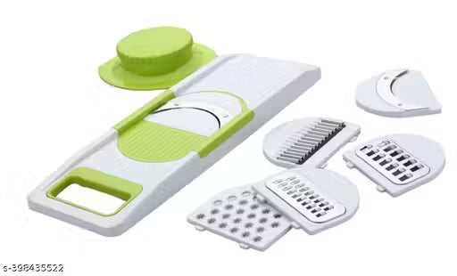 6 in 1 Slicer & Grater with Safety Holder