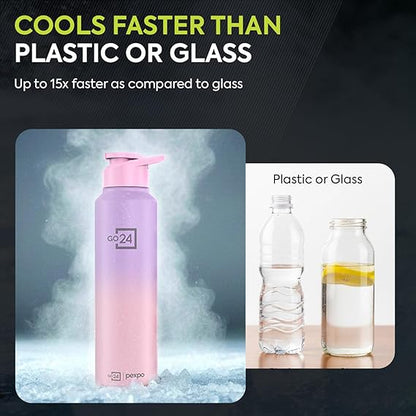 Water Bottle 1 ltr Stainless Steel Sports