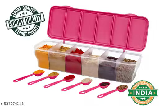 6-in-1 Masala Box for Kitchen