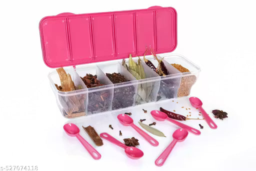 6-in-1 Masala Box for Kitchen
