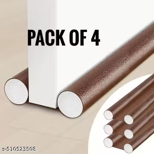 (Pack of 4) Door Stoppers | Door Seal | Door Closers