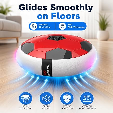 Monex Stationary Rechargeable Hover Football for Kids