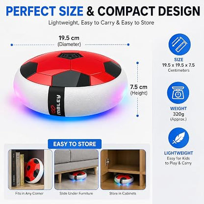 Monex Stationary Rechargeable Hover Football for Kids