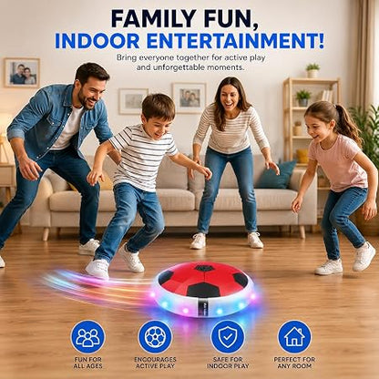 Monex Stationary Rechargeable Hover Football for Kids