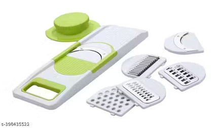 6 in 1 Slicer & Grater with Safety Holder