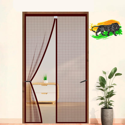 LifeKrafts Polyester Magnetic Mosquito Net for All Door