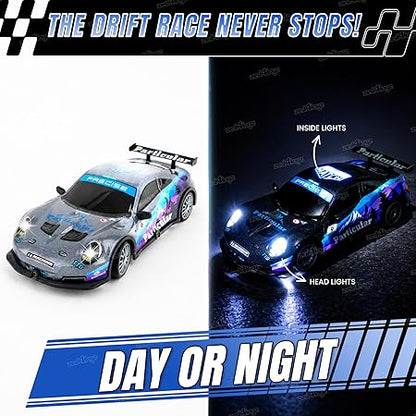 Zest 4 Toyz Rechargeable Remote Control Car Toy | 4X4 20Km/hr High Speed Drift RC Car Toy for Kids & Adults | Racing Sports Car | USB Rechargeable | 45+ Feet Range 2.4GHz Remote | Birthday Gift