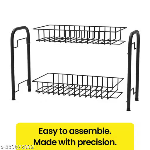 2-Tier Multipurpose Kitchen Storage Shelf Shelves Holder Stand Rack