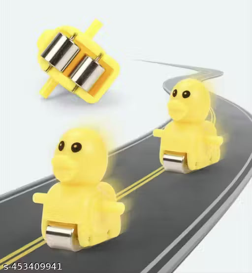 Small Duck Climbing Toys & Electric Duck Chasing Race Track Game Set